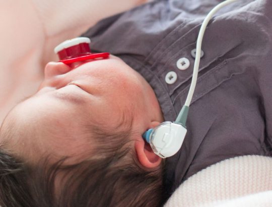 Screening of new borns for deafness